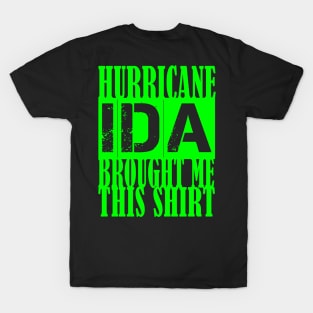 Hurricane Ida brought me this shirt T-Shirt